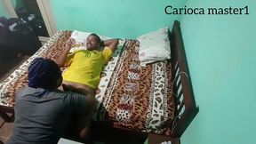 comendo colega de trabalho no pelo