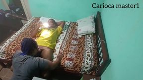 comendo colega de trabalho no pelo