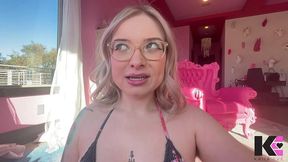 femdom valentine s day vore: tiny candy thieves squished, crushed, swallowed in hawaiian bikini top