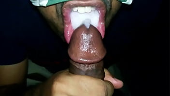 Neighbourhood Friend Dump his Thick Load &amp_ I Love to Swallow