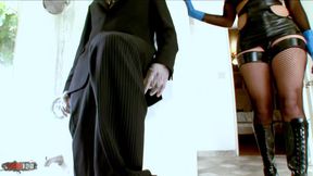 Fantastic Brunette Aliana Love Gets Fucked Hard by a Big Black Cock