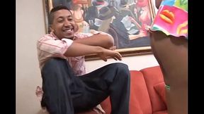 Lisa Sucks On A Black Dick And Has Another One Pushed Into Her From Behind