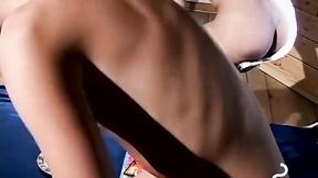 ”Mind blowing throatfuck up close with Skuby & Veso”