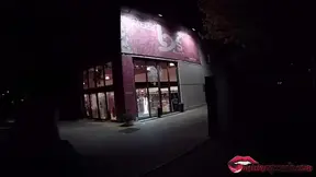 Risky surprise hammer with a sexshop customer - Miriam Prado