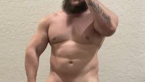 Solo cum in the gym/ morganfit of for more