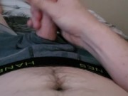 Pissing on the bed leads to masturbating