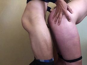 Spontaneous Bathroom Fuck out on a Hike