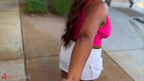 BBC plows amateur's face & ass with ice cream lube