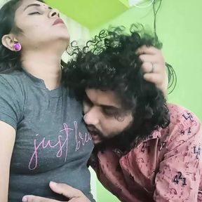 Vaishnavy dominating Sharun Raj hot romance in hotel room, Mallu couple Hot romance, Girl domination romance , Romantic couple