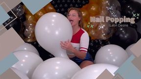 Harley Vibes and Balloon Pops with Melanie