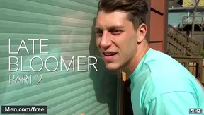 Frat Bro Blowbang Gone Wild – Hot Three-Way Ass Play in Living Room – XXX