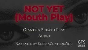 Morning Almost… Giantess Mouth Control… Pre Vore Edge Play… Held Over Her Tongue by GTS Works