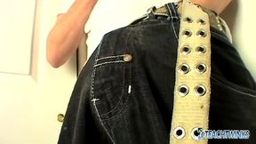 TeachTwinks: Billy Turns Up The Heat With A Shameless Jack Off Show