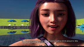 Summer Crush - Fun At The Water Park With Yuki