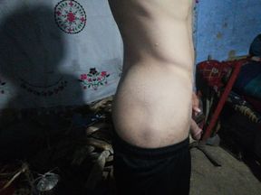 I Enjoyed with my Massive Cock at home