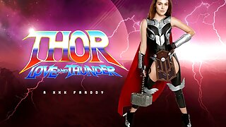 VRCosplayX Your Fuck With Freya Parker As JANE MIGHTY THOR Will Become Extraordinary Myth VR Porn
