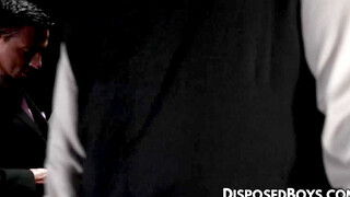 DisposedBoys.com - Twink Milo Miles groaned hard in a hardcore threeway ass fucking s