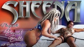 Sheena Plays with Bound Bella Madysin