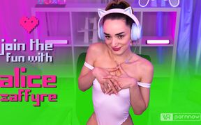 Erotic Gaming Session Starring Alice Zaffyre (passthrough)