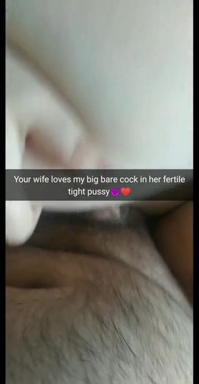 Wife get knocked up by some random guy! - Cuckold Captions Compilation - Milky Mari