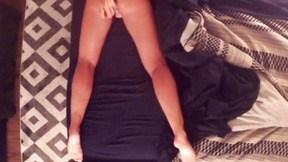 Randy Beautiful Babe Filmed While Playing With Her Eager Cunt
