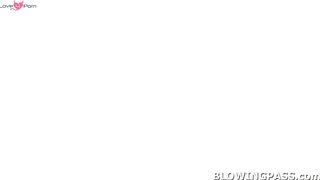 Petite Bombshell Sucks Like A Vacuum - POV Blowjob With Big Dick And Facial