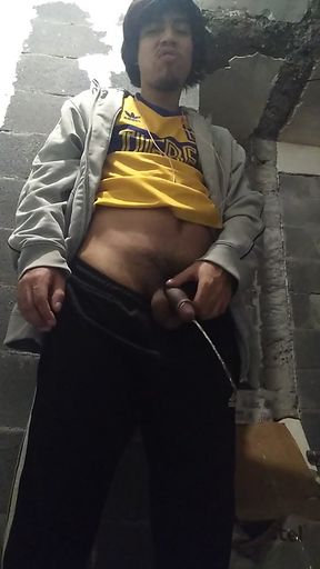 Boy Horny Pee