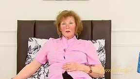 Over 60 Mature Model Pearl Shows Us Her Granny Body And Pierced Pussy