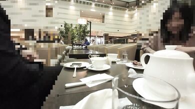 【個人撮影】#29 エンW不倫CH 高級ホテル優雅にカフェしてお風呂へ。。生挿入して中出しする不倫カップルの日常／Japanese amateur /日本人/japanese wife/ milf/