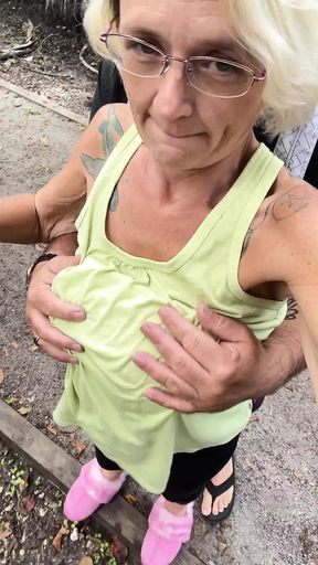 Horny in the Woods. What Do You Think Happens?