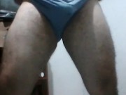 chubby gets naked and masturbates to make you cum