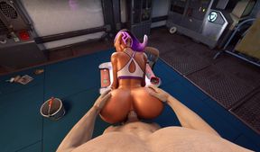 Overwatch - Scavenging With Sombra (A XXX Parody)