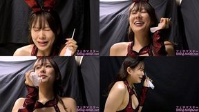 Serina Usui - CLOSE-UP of Japanese cute girl SNEEZING