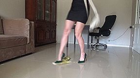 twist my ankle on a banana a