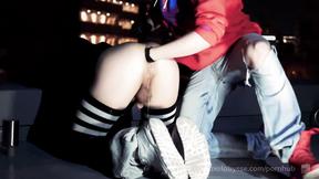 ”Hot Rooftop Fisting with Axel Abysse, Excerpt From Rooftop Part 1”