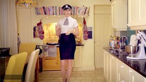 Embarrassed Naked Police Raid