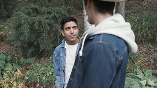 Making out with the Latino before banging him in the shed