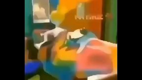 Pato se hace la paja
