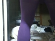 Japanese crossdresser MILK in tights 2