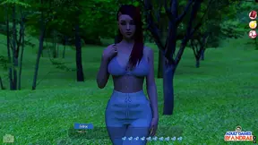 Violet's Busty 3D Hentai Adventure – Blowjob, Threesome, & HugeCumshot Creampie