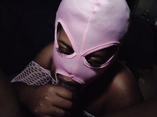 (MASKED MILF) MONA JAWS AS MONA DREAD IN PINK