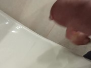 pissing control closeup