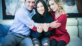 ”Amazing MFF 3some with Aiden Ashley & Jazmin Luv”