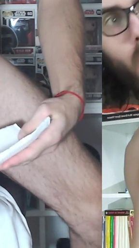 20 Centimeter Penis Pumping a Lot of Milk, with My Face!!