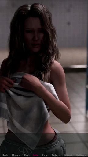 Awam - Day 15 - Free - Part 3 - Sophia Saw a BBC Cock While Shower