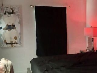 Hawt Golden-haired Hotwife comes over for a 1st BBC date