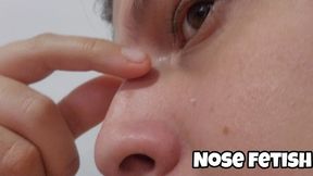 Big nose Román nose (nose picking, blowing, piggy nose)