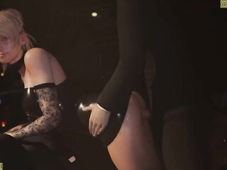 Final Fantasy XV FF15 - Lunafreya Car Ver 2 WM (Sound) By LazyProcrast Animation 3D Hentai