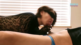 Full-Body Stockings &amp; Lotion Handjob – Japanese Girl Teases Until He Explodes