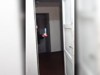 Egirl femboy plays with vibrator